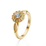 Pierścionek zaręczynowy z diamentami AJPZ_141